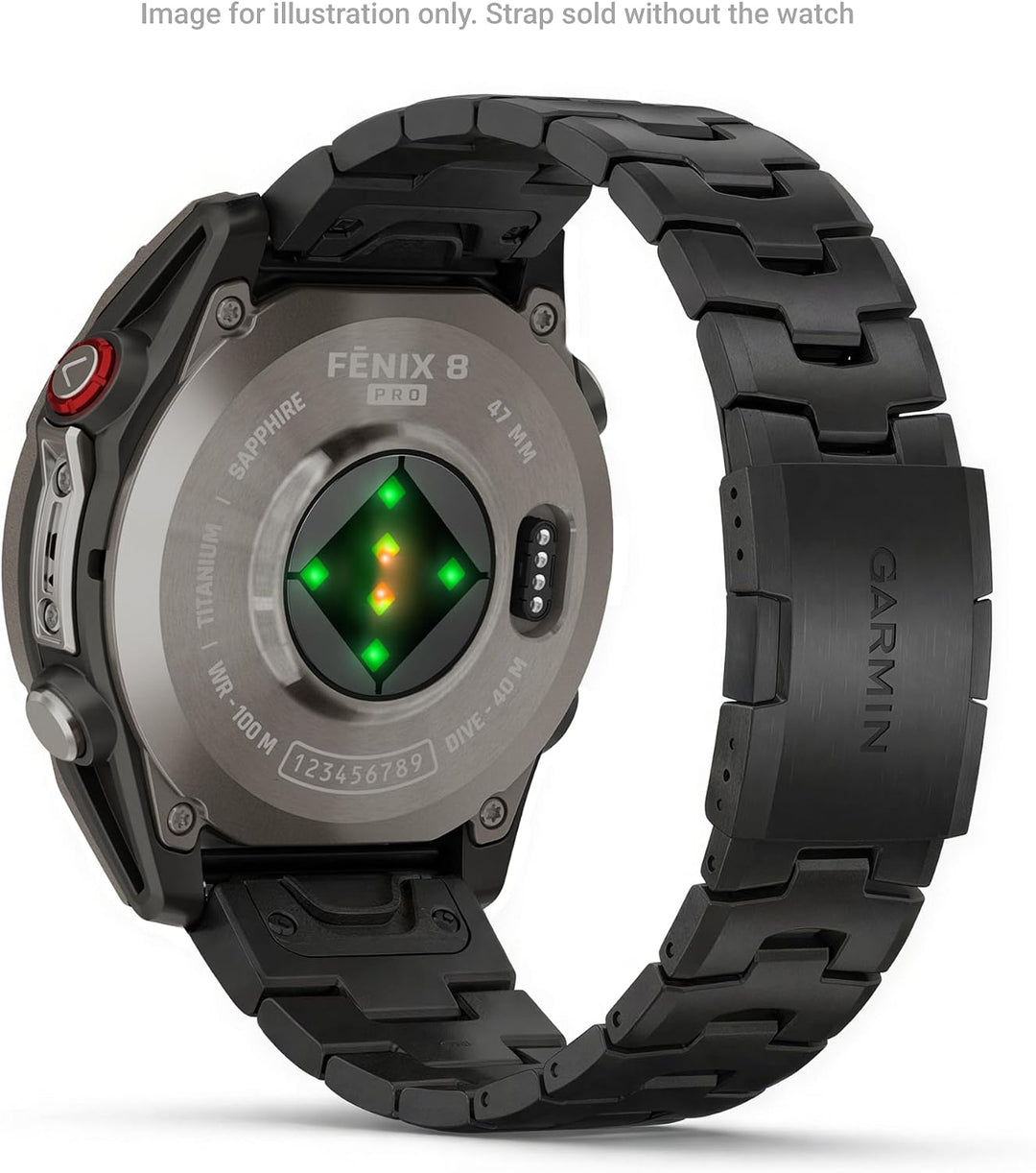 Garmin Quickfit Armband, Silikon, passend für Fenix, Epix, Instinct Serie, Forerunner 745/945/955, M