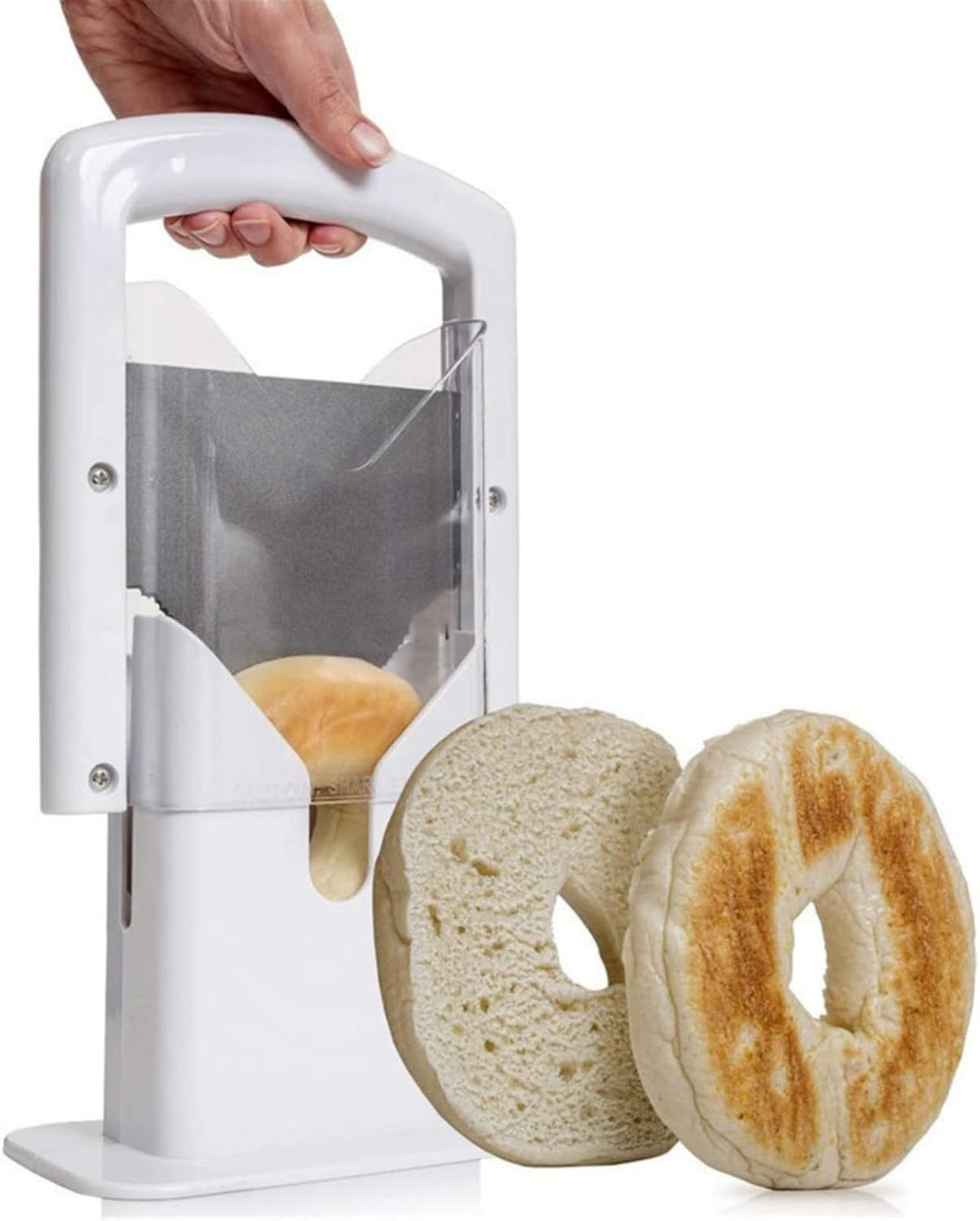 Bagel Guillotine Slicer Haushaltsbagelschneider Bagel Präzisionsschneider Bagel Cutter Schneiden Hil