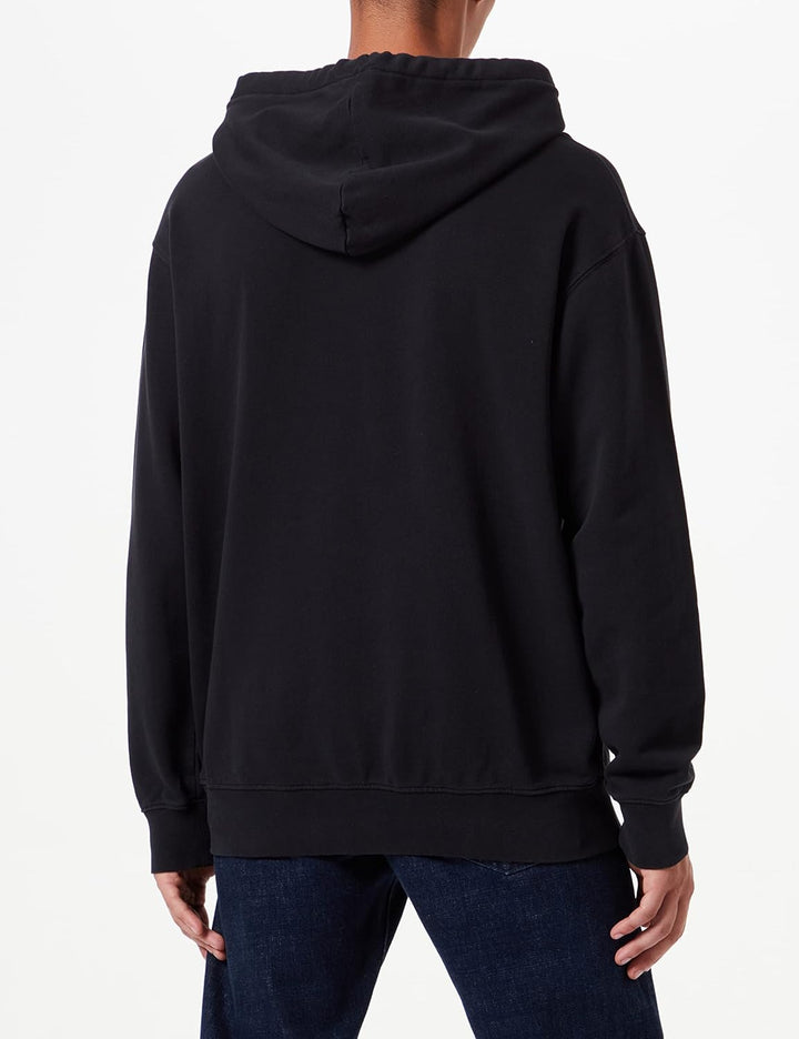Replay Herren Hoodie mit Kapuze S 098 Black, S 098 Black