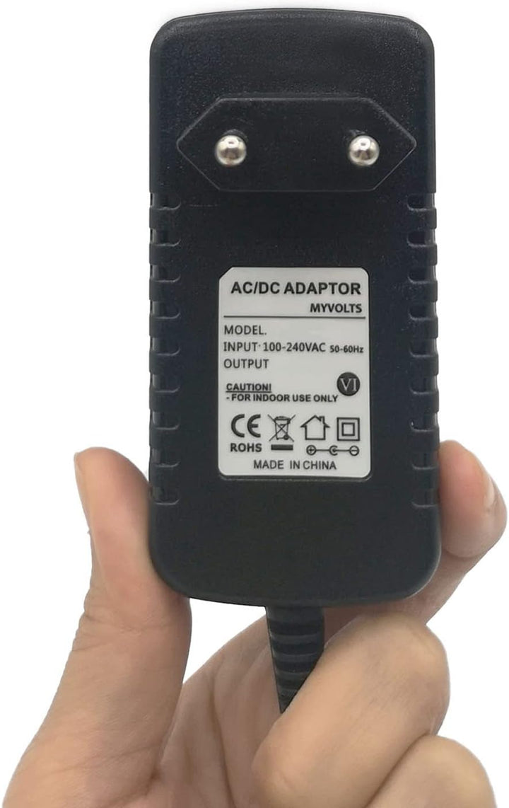 MyVolts 12V EU-Netzteil kompatibel mit TC-Helicon GO XLR USB Audio Interface Standard, Standard