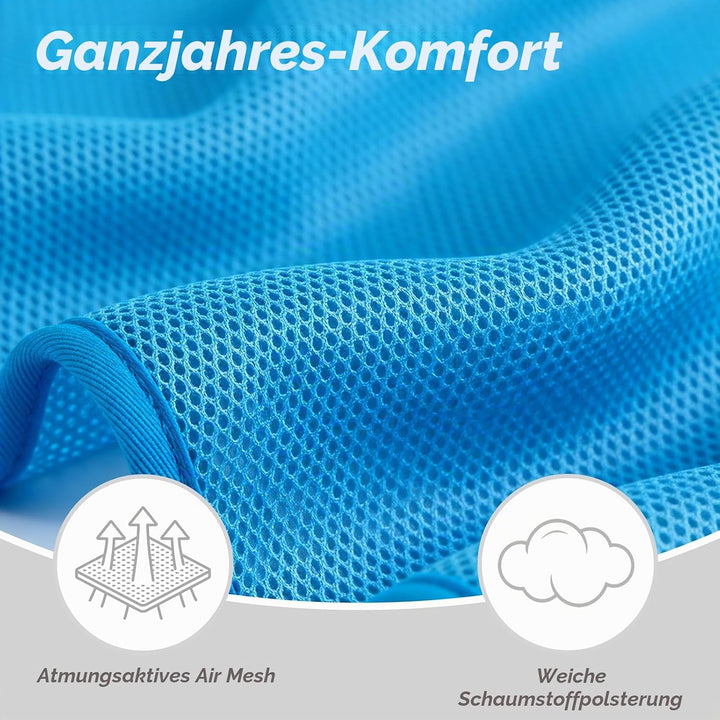 PoyPet Keine Pull Hundegeschirr, Reflektierendes Hundegeschirr für Hunde ohne Choke, Verstellbare, w