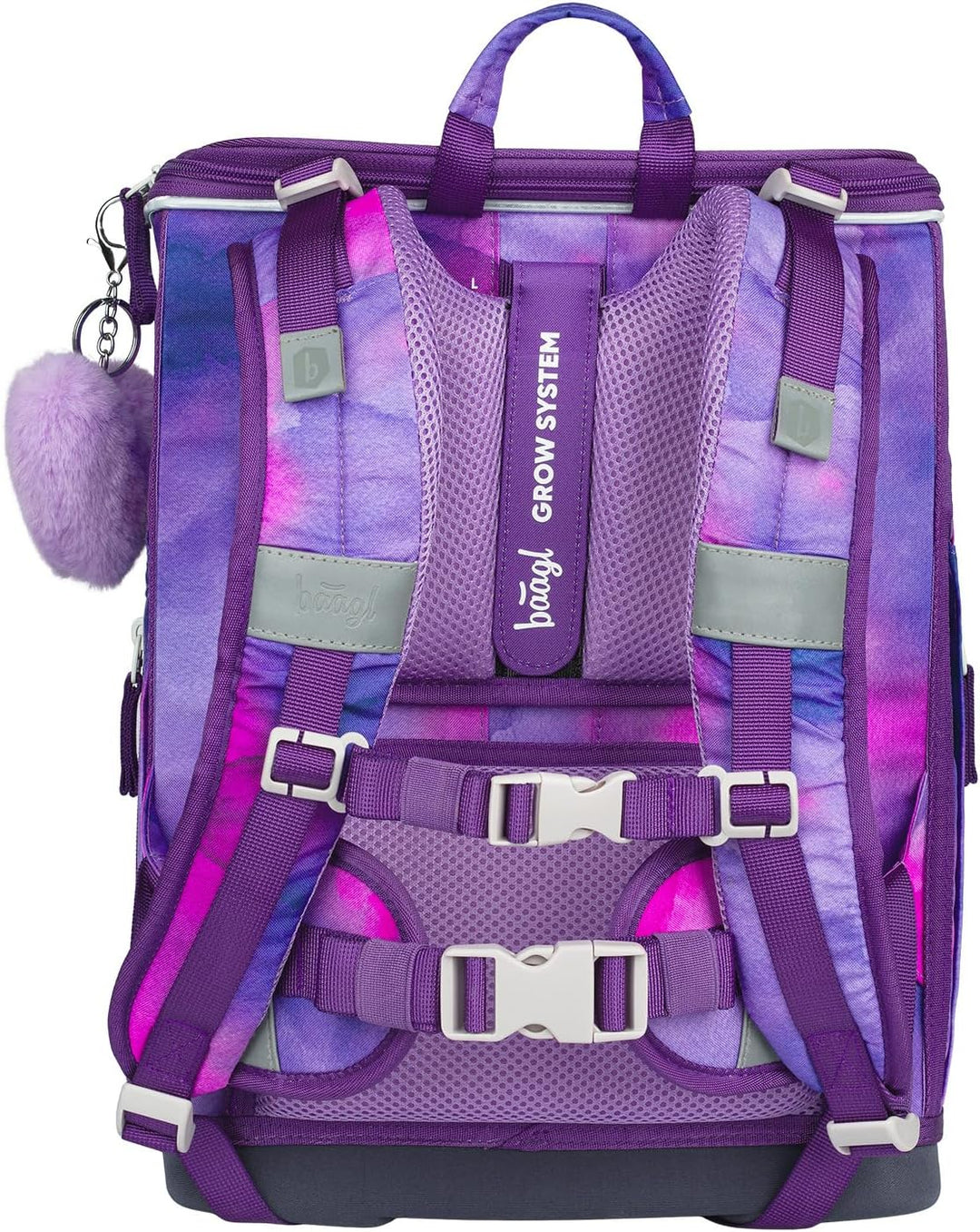 Baagl Schulranzen Jungen Mädchen Set 5 Teilig (Zippy Schultasche für 1. Klasse, Mäppchen, Turnbeutel