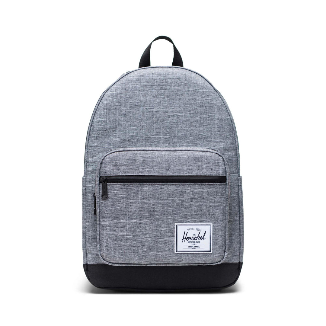 Herschel Rucksack Freizeitrucksack mit Laptopfach Pop Quiz Backpack 25 L Raven Crosshatch grau Stand