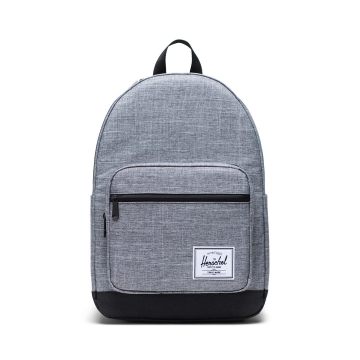 Herschel Rucksack Freizeitrucksack mit Laptopfach Pop Quiz Backpack 25 L Raven Crosshatch grau Stand