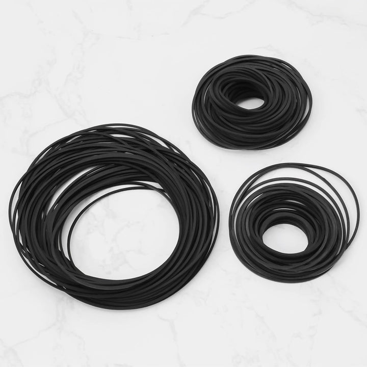 240 Stück 1mm Recorder-Gummiriemen Durchmesser 26–120mm Gefaltete Länge 35–190mm Mix-Kassettenband-M