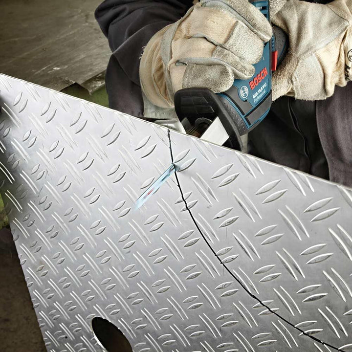 Bosch Professional 5 Stück Säbelsägeblatt S 511 DF Flexible for Wood and Metal (Länge 100 mm, Zubehö