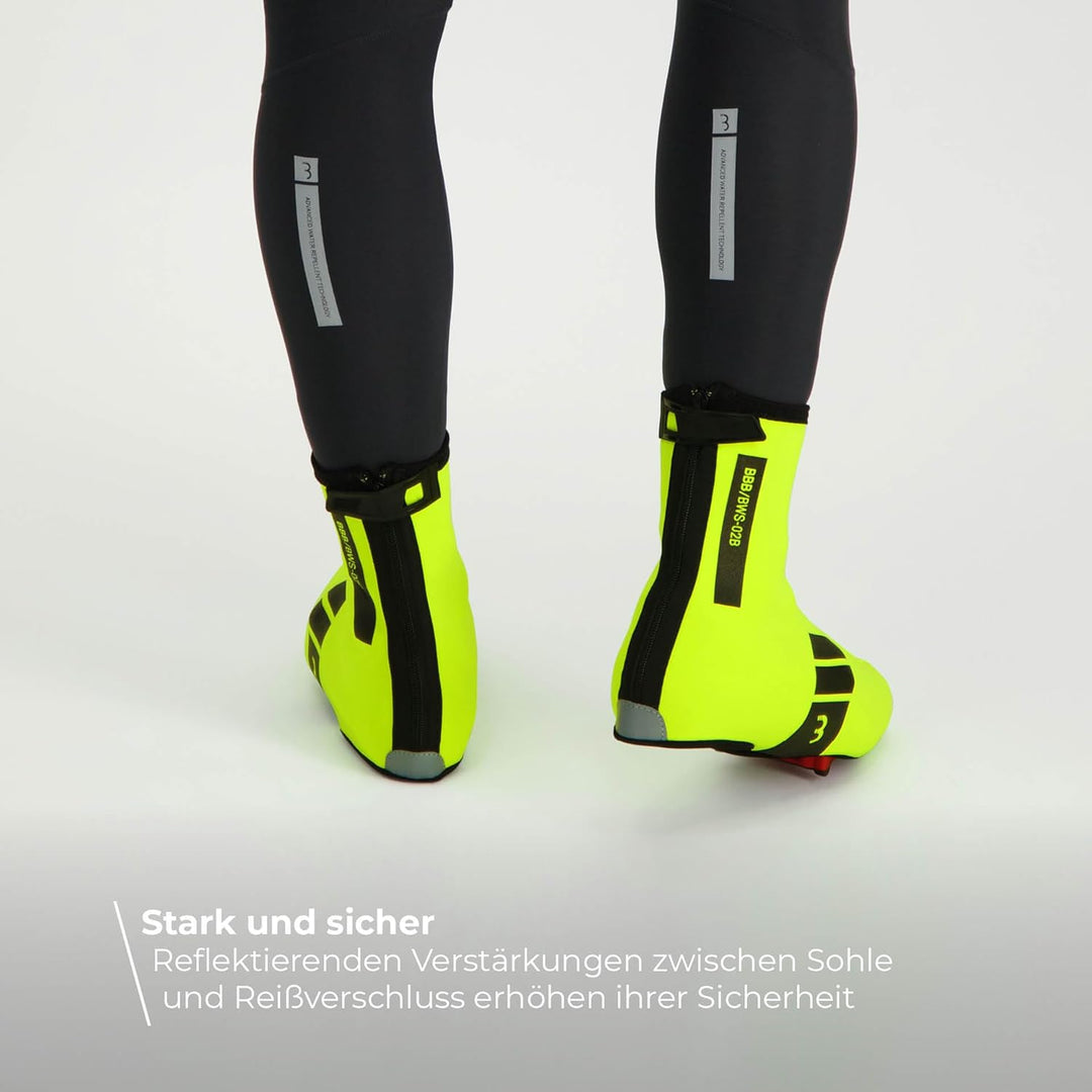 BBB Cycling Fahrrad Herren und Damen Winter Schuhüberzieher Windfest Kälteschutz Überschuhe für Renn
