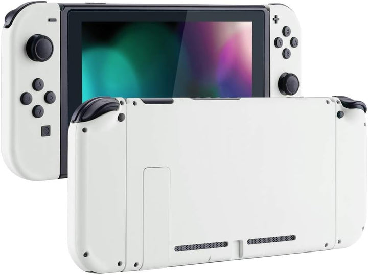 eXtremeRate Hülle Case für Nintendo Switch Joycon/Konsole, Rückgehäuse&Kickstand für Switch Console,