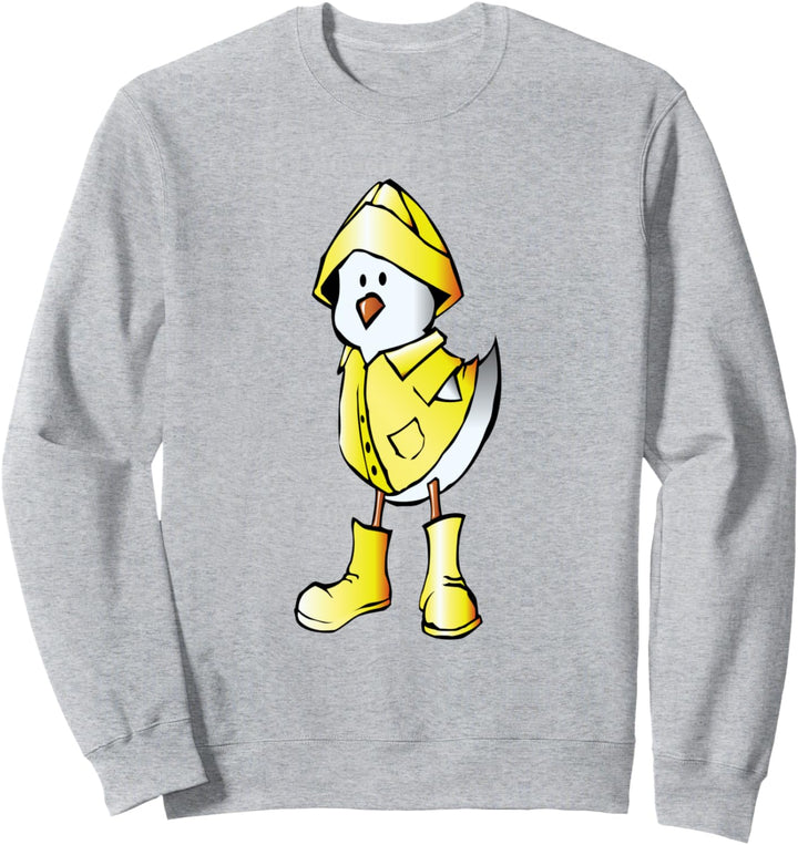 Regenmantel Huhn Sweatshirt