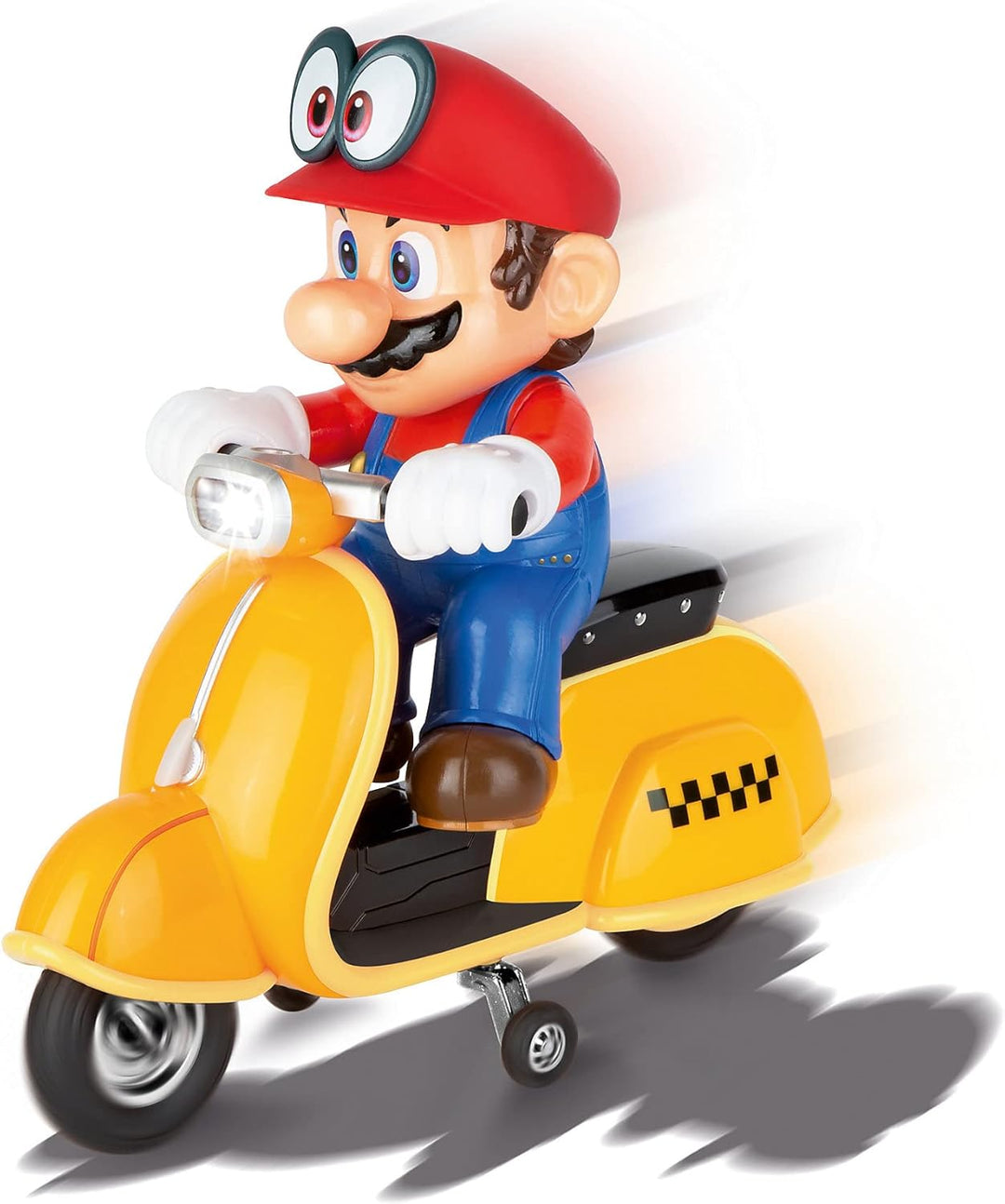 Carrera RC 370200992 Super Mario Odyssey Scooter – Ferngesteuerter Elektro-Roller für drinnen & drau