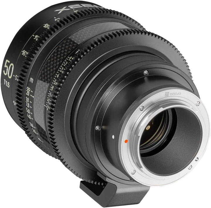 XEEN CF Cinema 50mm T1,5 Sony E Vollformat – professionelles Cine-Objektiv – Carbon Linsenzylinder –