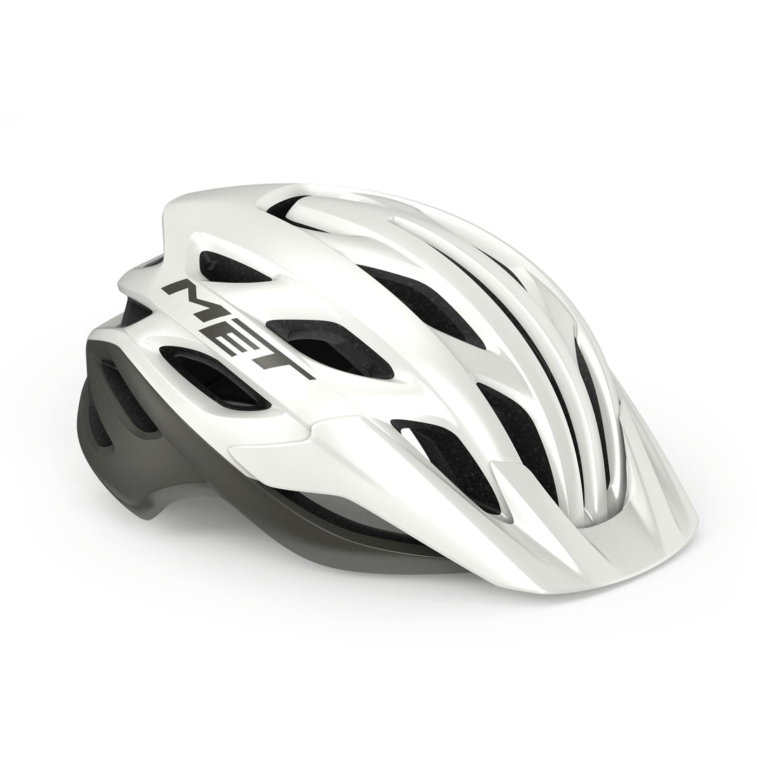 MET Veleno Helm weiss/grau S, S