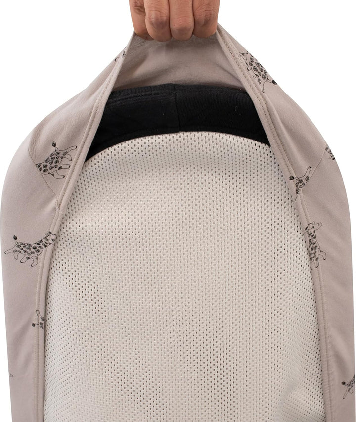 JYOKO Kids Bezug kompatibel mit Babybjorn Bliss, Balance, Soft (Giraffe, Baumwolle), Giraffe