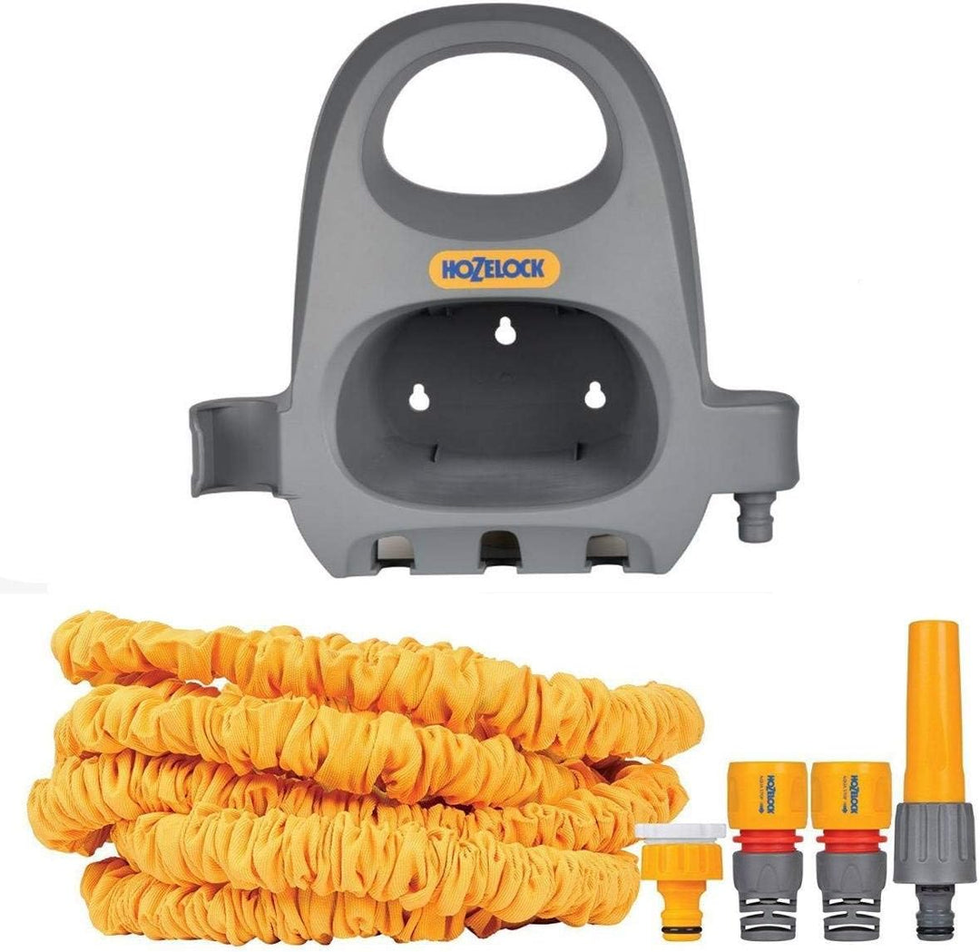 HOZELOCK - Flexibler ausdehnbarer Gartenschlauch Superhoze 15 M: dehnt sich auf das 3-fache seiner u