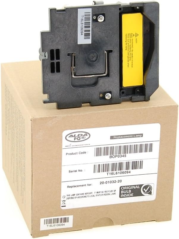 Alda PQ Professionell, Beamerlampe kompatibel mit 20-01032-20 für Smart UF55 UF55w Unifi 55 SMART Bo