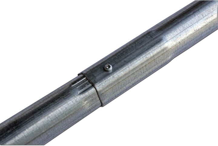 Steckmast - Halterung für Antennen (Satellit, FM/LTE, Konstruktion, Sonnensegel) - 2 Stück Mast 1m -