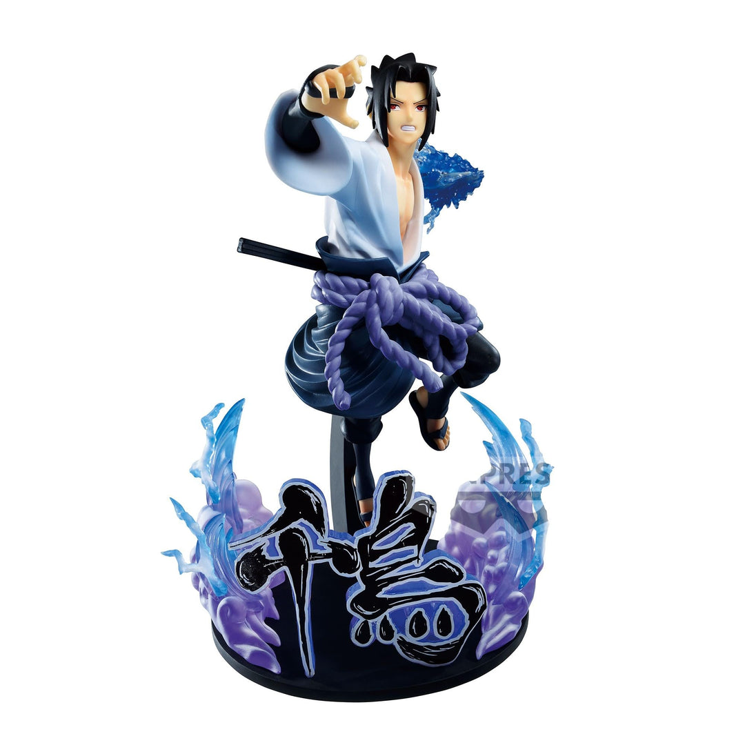 BANPRESTO Naruto Shippuden - Uchiha Sasuke - Figurine Vibration Stars 20cm