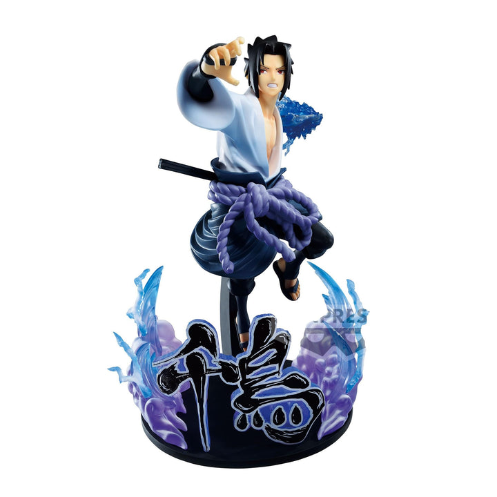 BANPRESTO Naruto Shippuden - Uchiha Sasuke - Figurine Vibration Stars 20cm