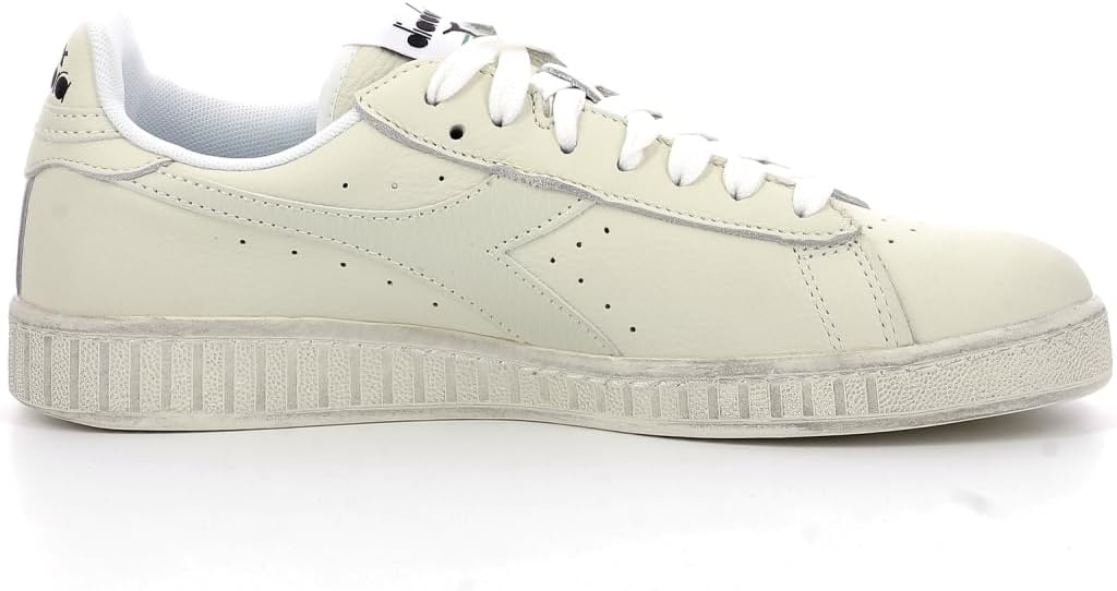 Diadora Game L Low Waxed 9000006031, Sneakers 36 EU Weiss White White White, 36 EU Wei&#xDF; White W
