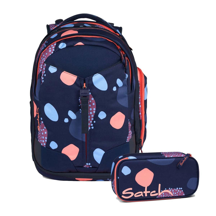 Satch Match Schulrucksack Set 2tlg. (Coral Reef), Coral Reef