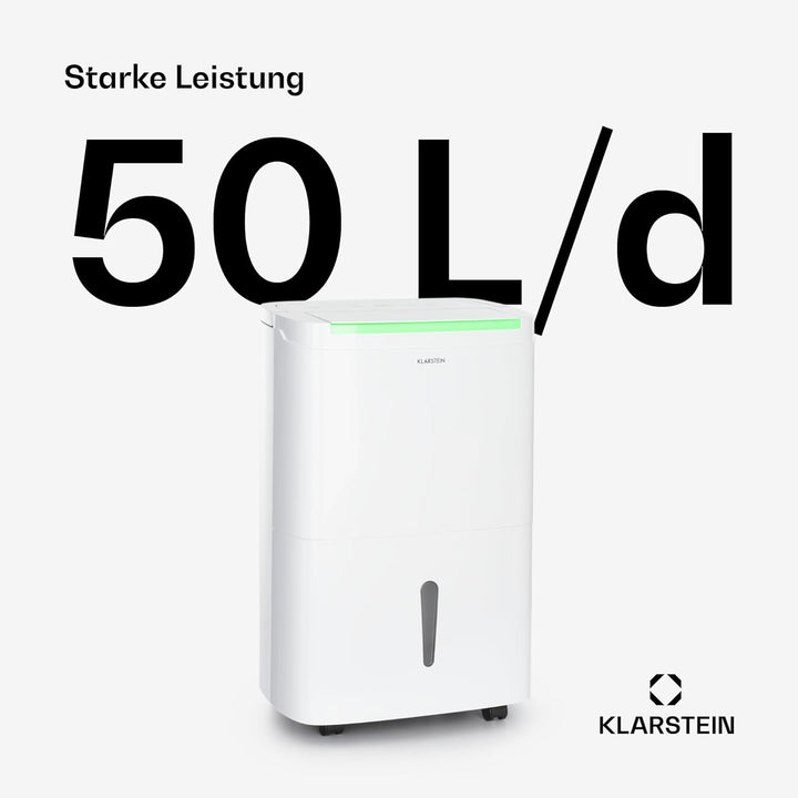 Klarstein DryFy Connect Luftentfeuchter Dehumidifier Kompressionsluftentfeuchter, WiFi-Schnittstelle