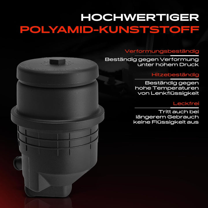 Frankberg Ausgleichsbehälter Hydrauliköl-Servolenkung Kompatibel mit E81 E87 E88 E82 E90 E91 E92 E93