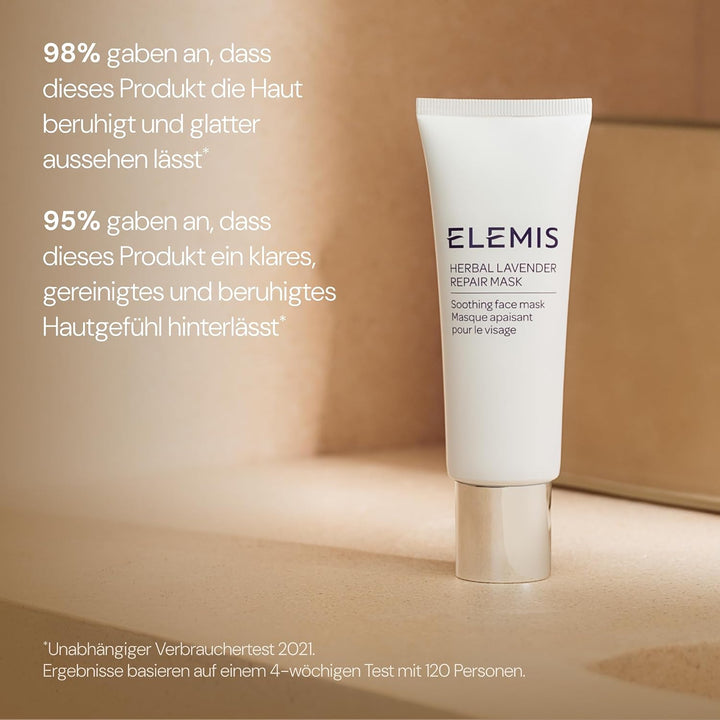 Elemis Herbal Lavender Repair Mask , 1er Pack (1 x 75 ml) Lavendel Lavendel 75 ml, Lavendel 75 ml