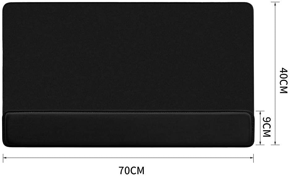 Übergrosses MoYouno-Mauspad mit Unterstützung für Handgelenkstützenkissen, 700 * 400 mm, ergonomisch