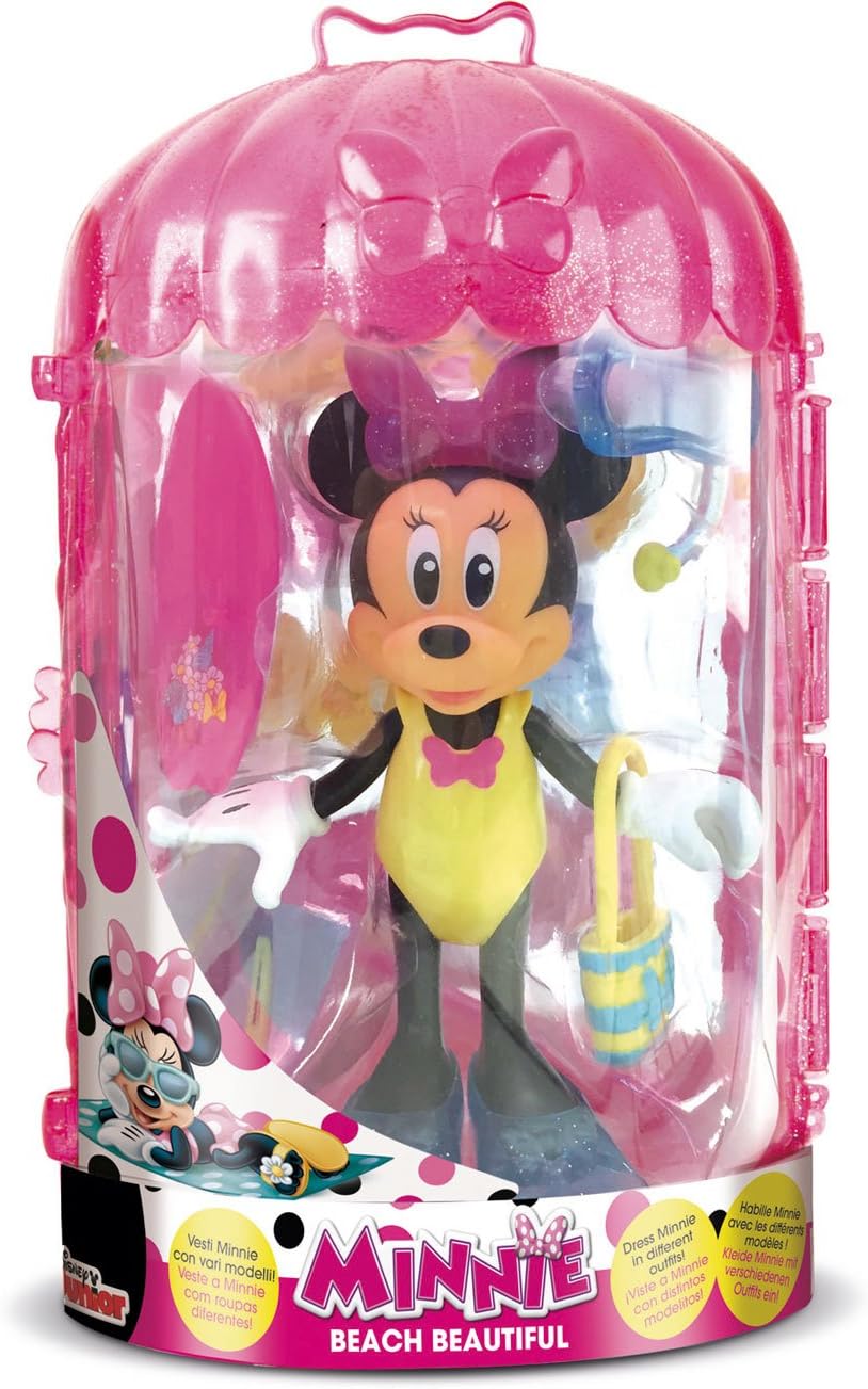 Minnie Mouse 182189MI4 Micky Maus und Freunde Beach Beautiful Fashion Puppe