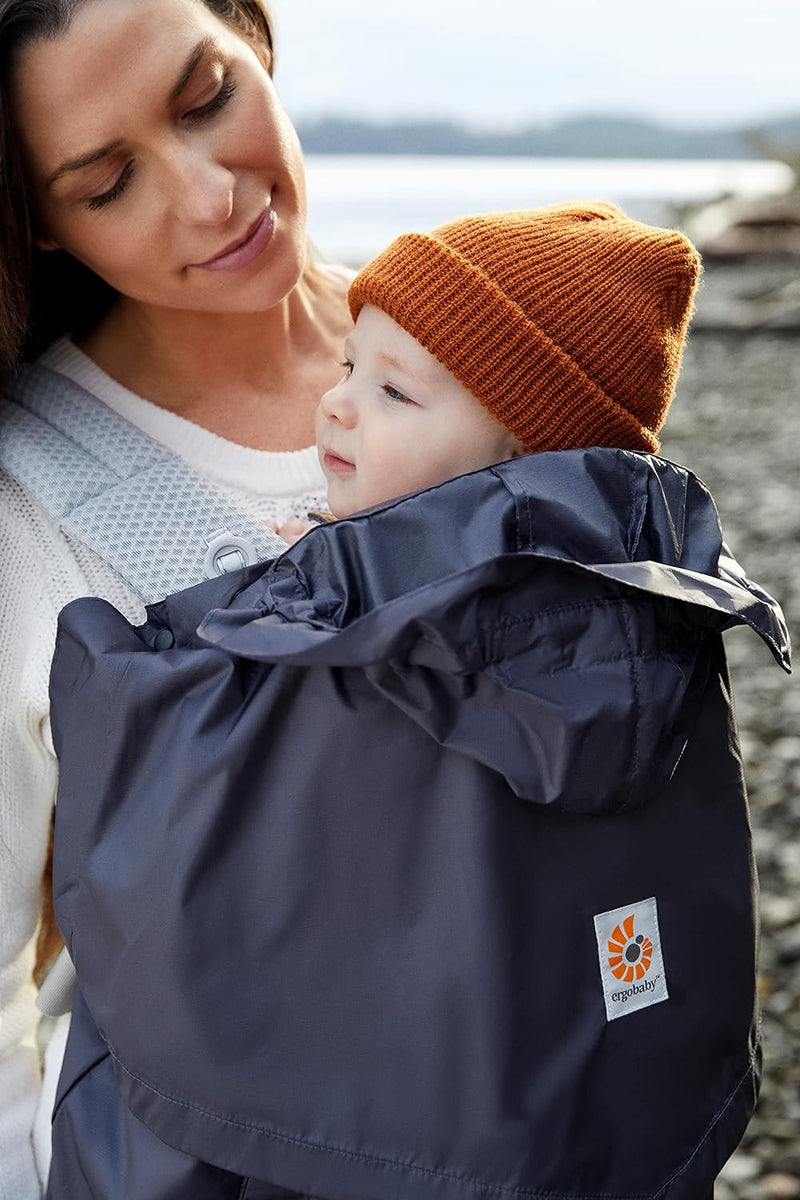 Ergobaby Windcover und Regencover, Windschutz und Regenschutz für alle Ergobaby Babytragen, wasserab