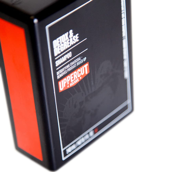 Uppercut Deluxe Detox and Degrease Shampoo for Men, Entgiftendes, Entfettendes und Tiefenreinigendes