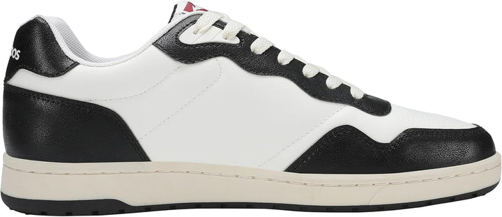 KangaROOS Unisex K-slam One Sneaker 38 EU White Jet Black, 38 EU White Jet Black