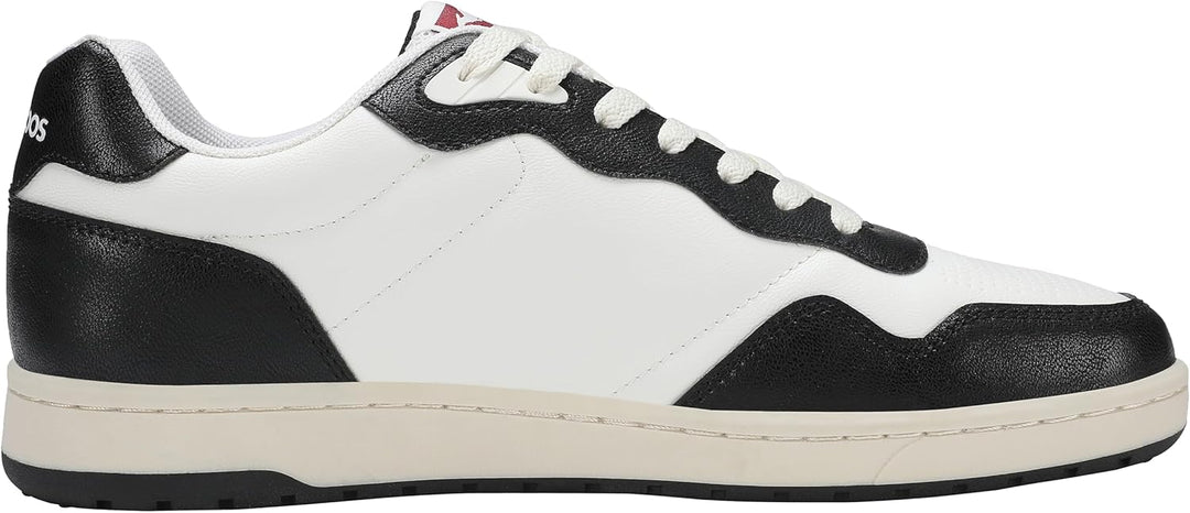 KangaROOS Unisex K-slam One Sneaker 38 EU White Jet Black, 38 EU White Jet Black