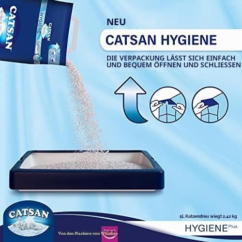 Catsan Hygiene-Katzenstreu, nicht klumpend, 20 l, 20 L