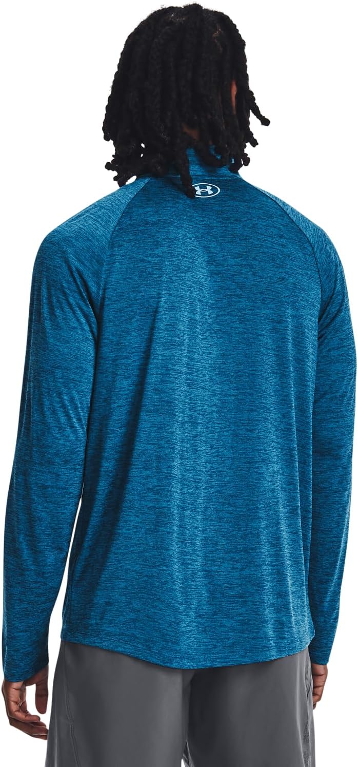 Under Armour Herren UA Tech 1/2 Zip Pullover S (426) Varsity Blue/Blizzard, S (426) Varsity Blue/Bli