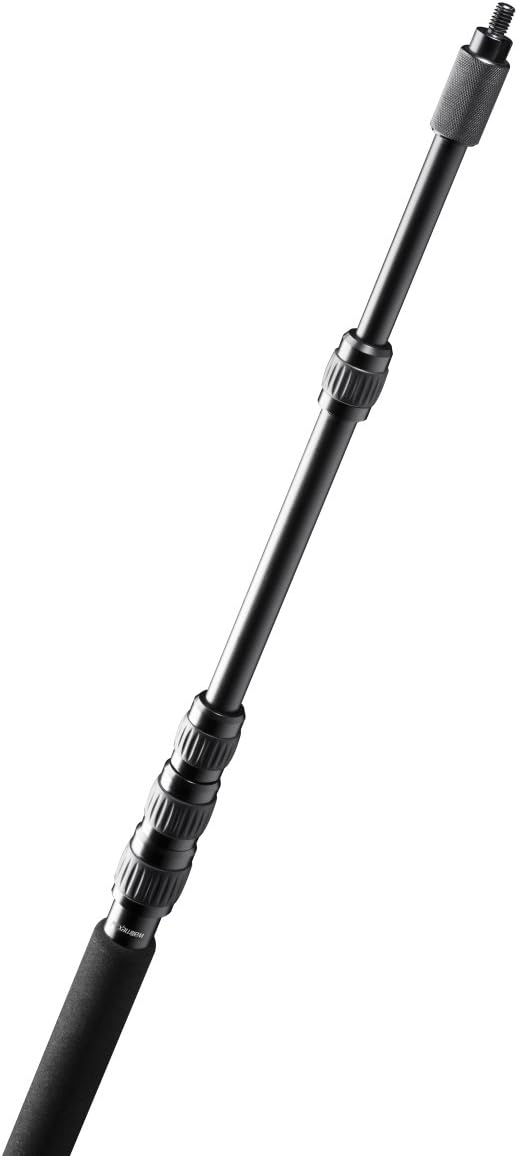 Walimex pro Tonangel MicPipe Handstativ Mikrofon-Angel (geeignetfürMikrofon,Längemax.3m,inkl.Kabelfü