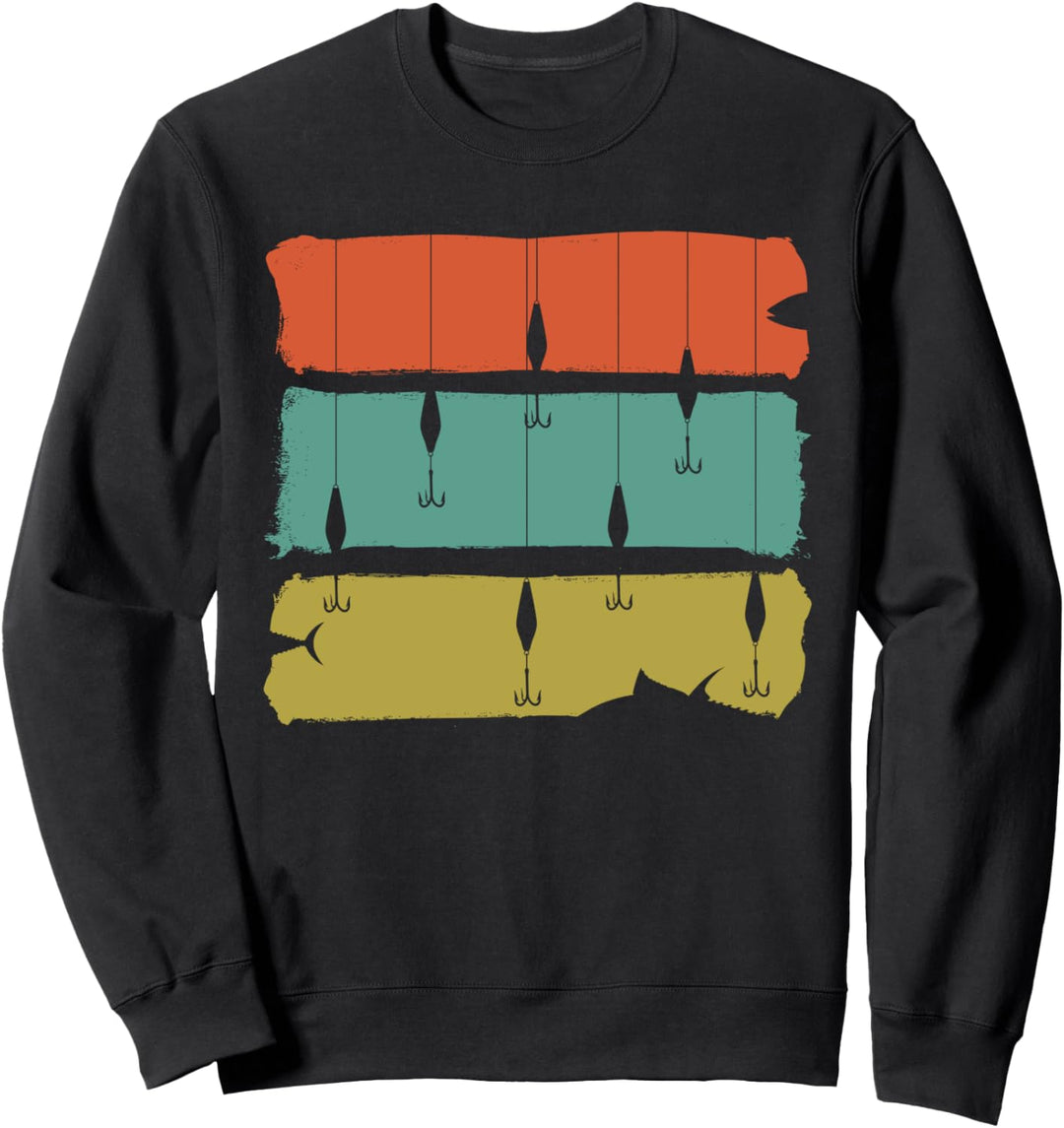 Anglen Hochseeangeln Tiefsee Angelhaken Angler Sweatshirt