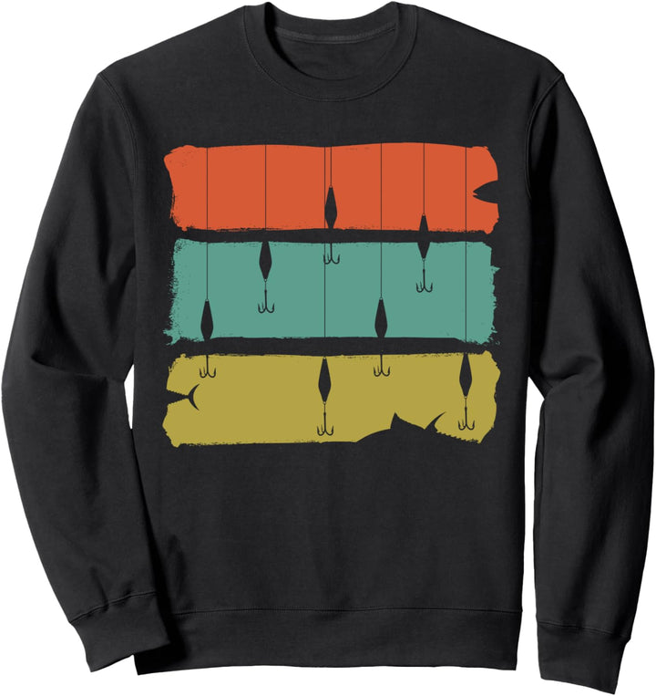 Anglen Hochseeangeln Tiefsee Angelhaken Angler Sweatshirt