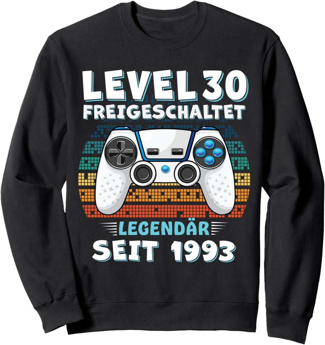 1993 Geburtstag Mann 30 Jahre Deko Lustig 30er 30 Geburtstag Sweatshirt