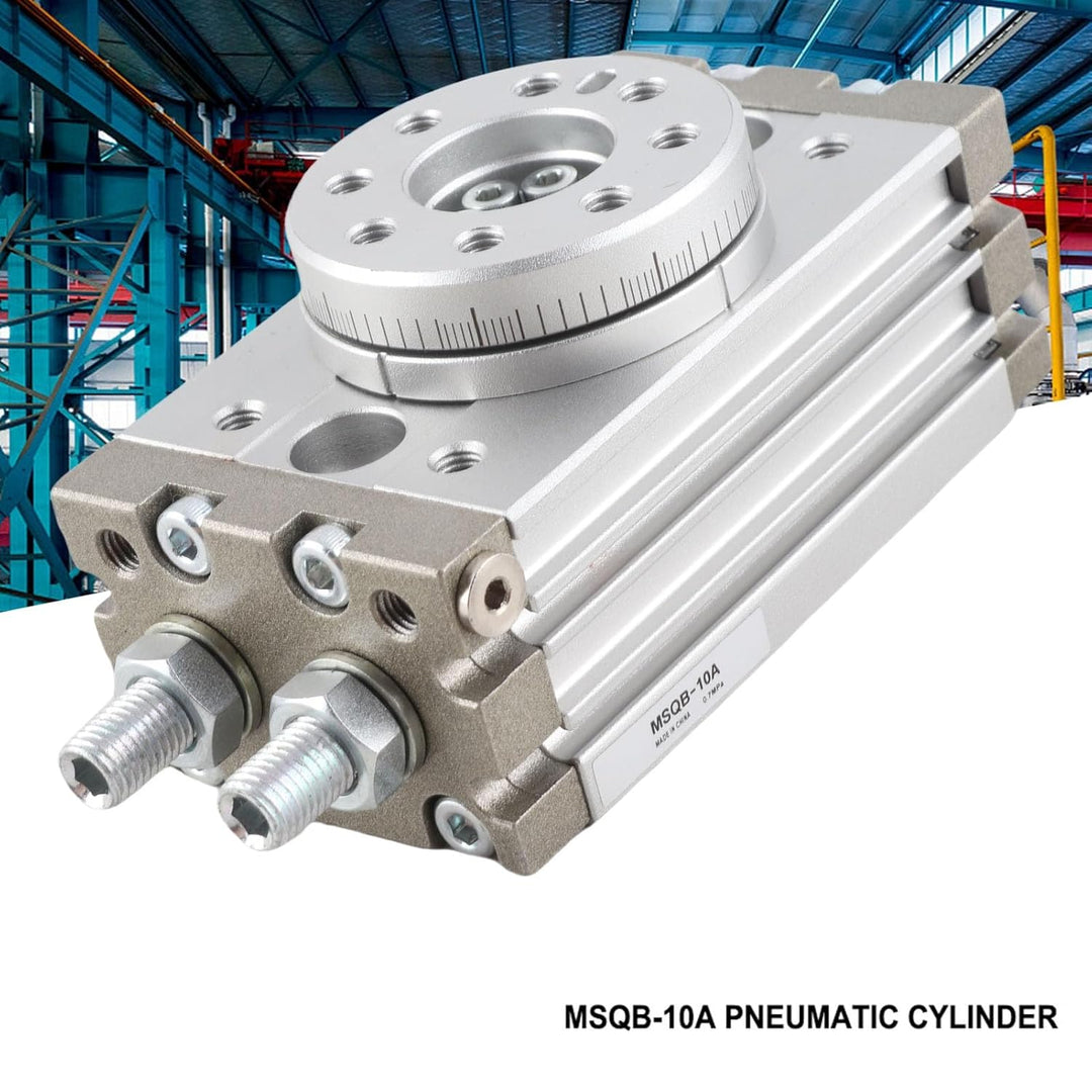 Rotationspneumatikzylinder 180 Grad SMC Typ 15mm Rotationspneumatikzylinder MSQB-10A 0~60 ° C.
