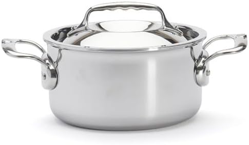 de Buyer - Kochtopf AFFINITY + Deckel - 16cm - 3742.16, Silber