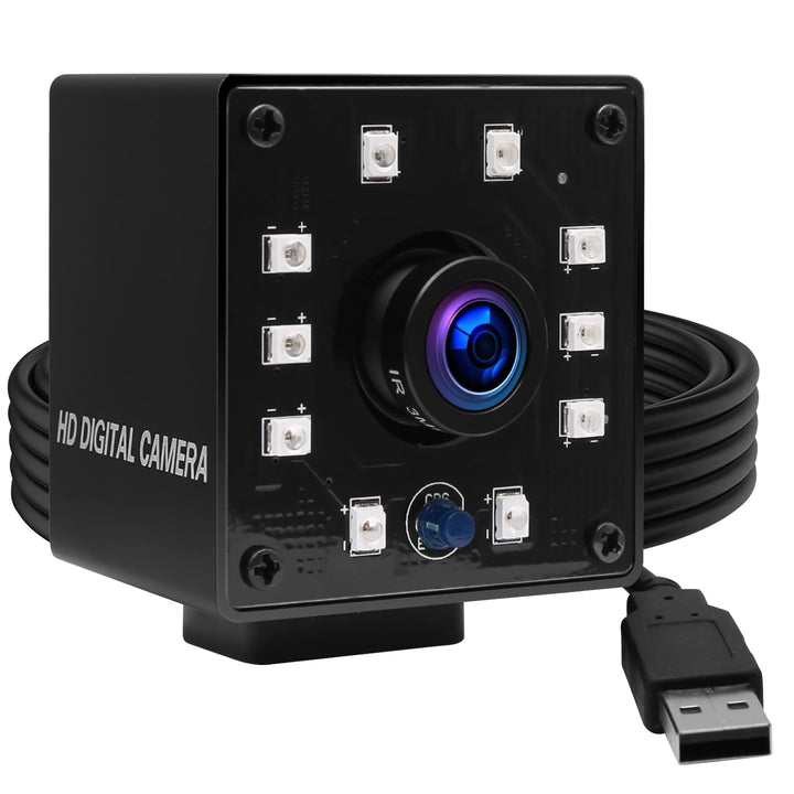 ELP 3D Stereo 60fps USB Kamera 1080P Hochgeschwindigkeits Webcam mit 180 Grad Fischaugen-Synchronisa