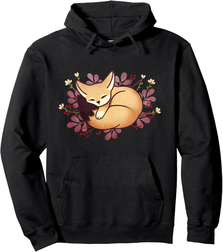 Fennec Fox Shirt Kinder Frauen Sleeping Fennec Fox Cute T-Shirt Pullover Hoodie