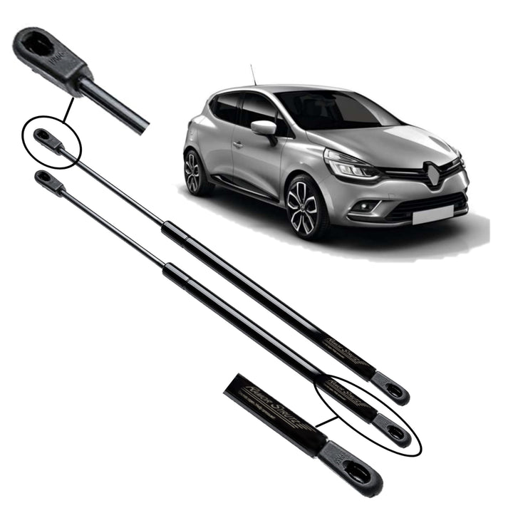 2x Gasfeder Dämpfer Heckklappe Kompatibel mit Renault Clio mk4 Fliessheck und Lieferwagen 2012-2020.
