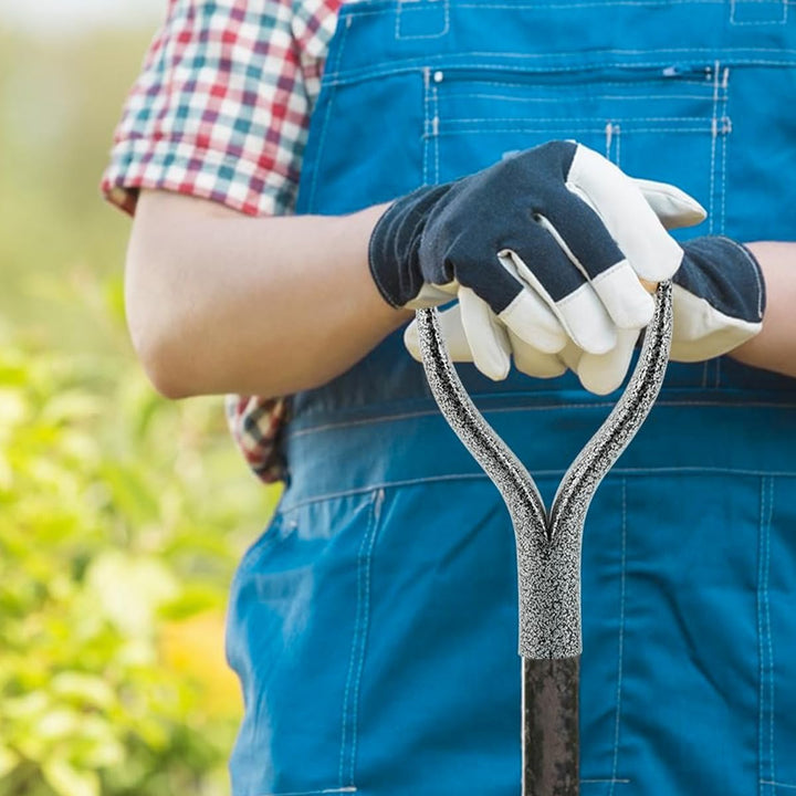 Alide Schaufel-Y-Griff, mit ergonomischem Y-Griff für Schneeschaufeln, Gartenspaten, Rechen und Grab