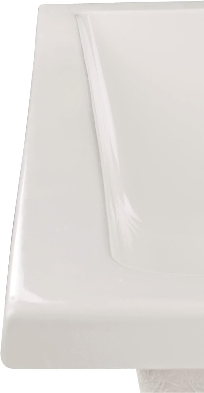 Calmwaters® Rechteck-Badewanne 170x75 cm, Acrylwanne Modern Square, ergonomische Körperformbadewanne