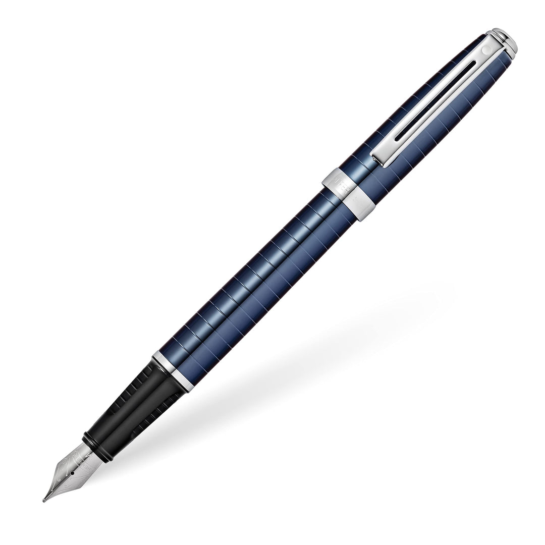 Sheaffer Prelude Füllhalter (Federstärke F=Fein) Kobaltblau-Lack Blau Lack Fein, Blau Lack Fein