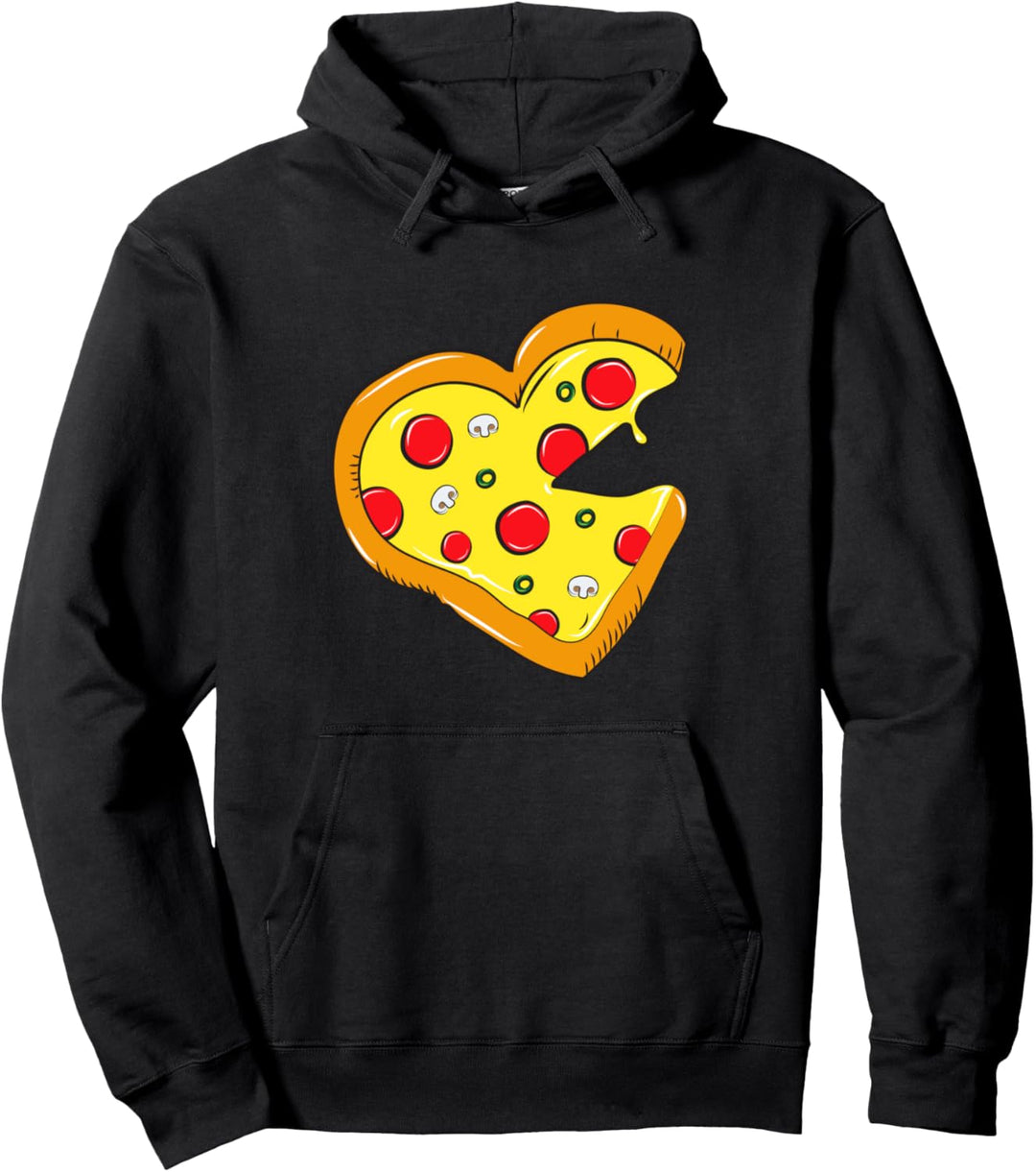 Mutter Vater Sohn Tochter Pizza Partnerlook Pullover Hoodie