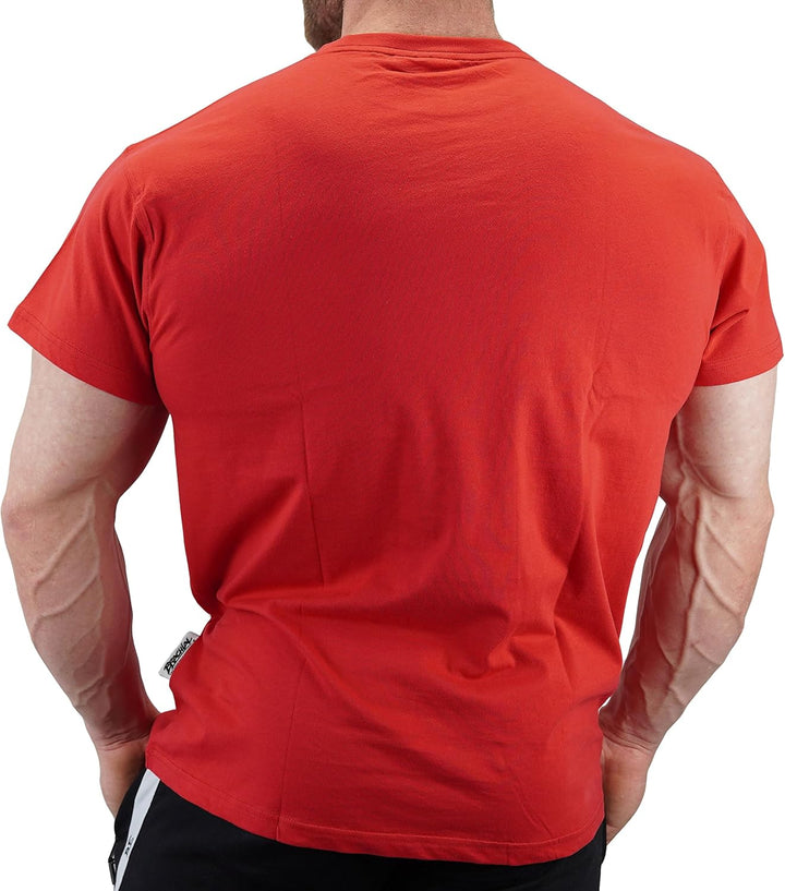 Brachial Premium Herren T-Shirt Middle Regular-Fit - für Freizeit Bodybuilding Workout Gym Kraftspor