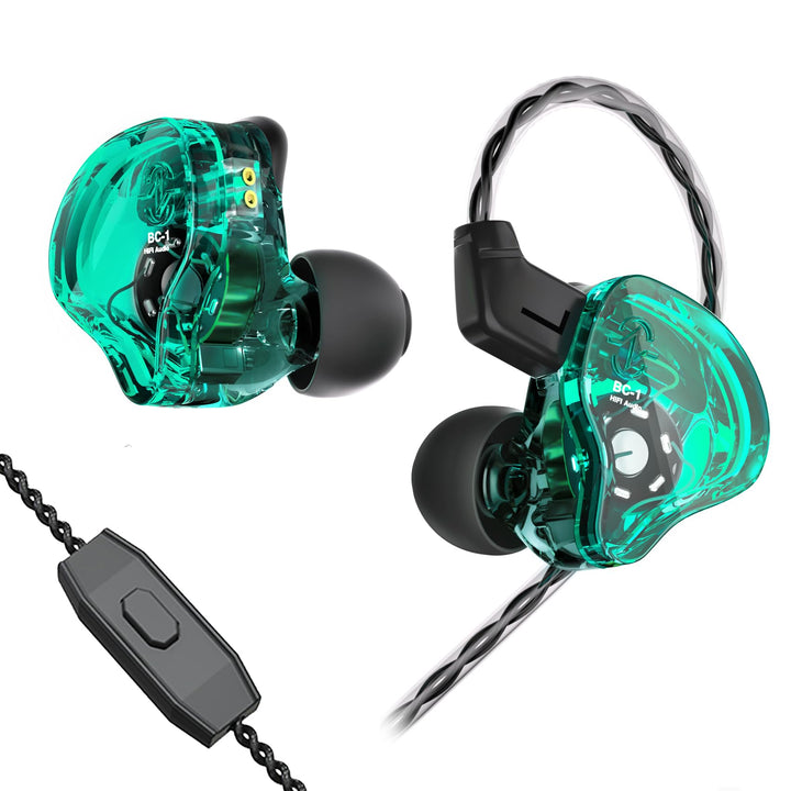 CCZ Melody Inear-Kopfhörer, kabelgebunden, Gaming-Ohrhörer, 1DD, 1BA, Hybrid-Treiber, In-Ear-Kopfhör